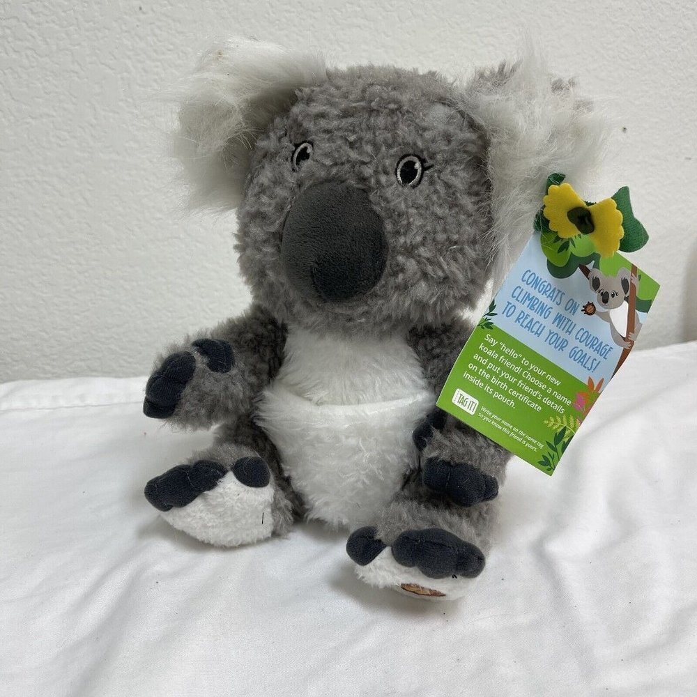 LITTLE BROWNIE BAKERS GIRL SCOUT KOALA BEAR PLUSH  10" TALL NEW WITH TAGS